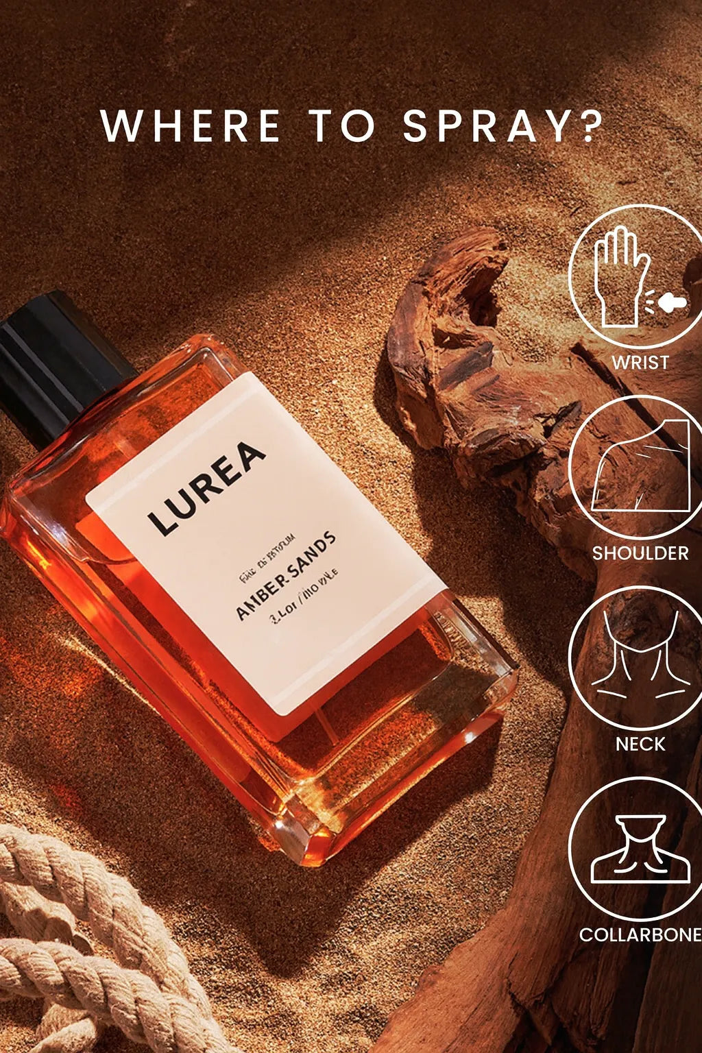 LUREA Amber Sands – Eau de Parfum