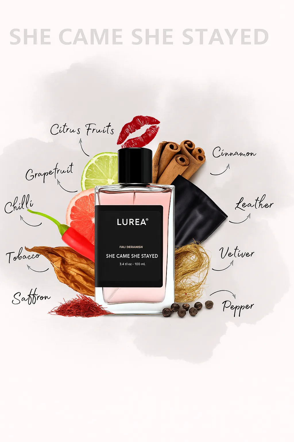 LUREA She Came She Stayed – Eau de Parfum