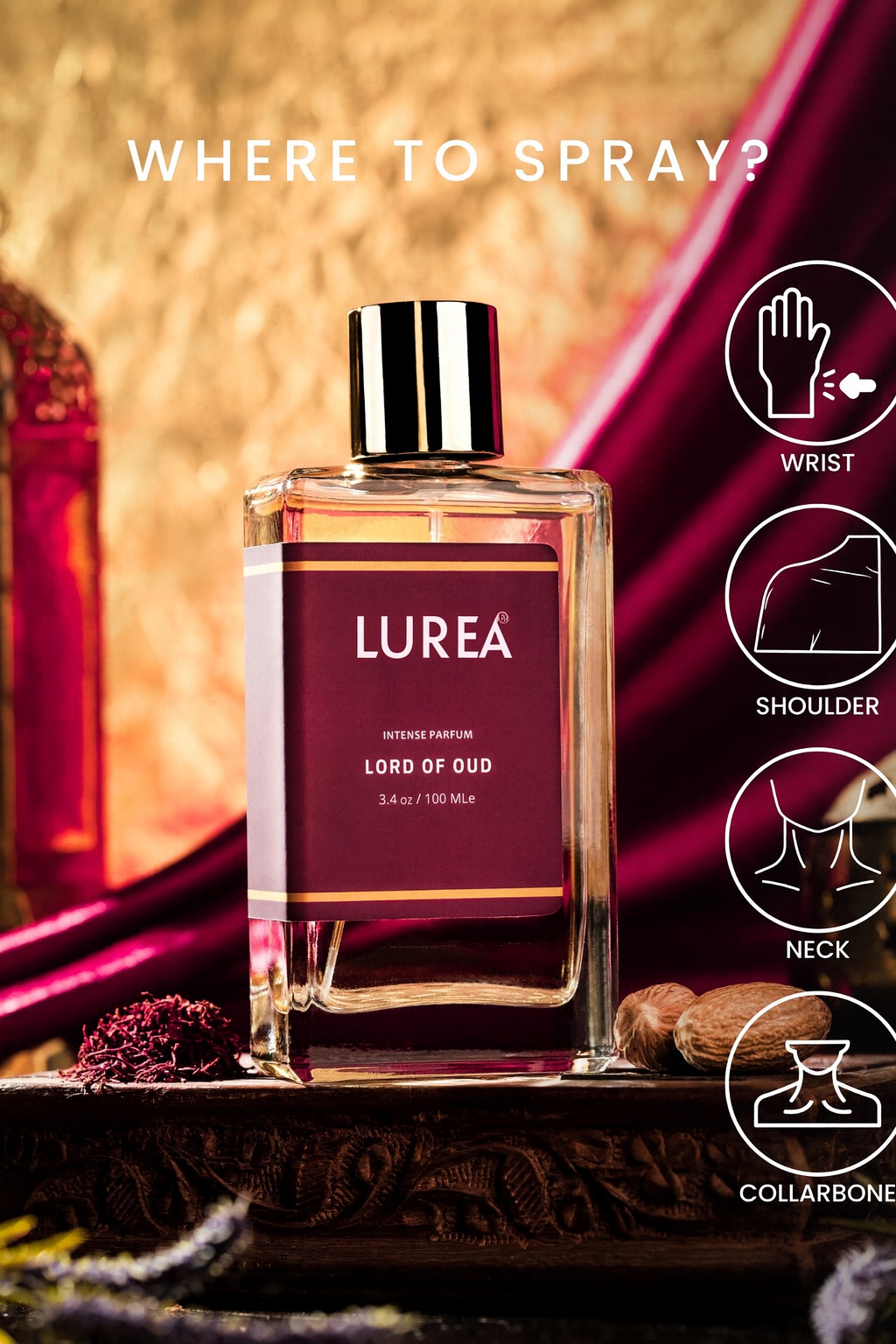 LUREA Lord of Oud – Intense Perfume