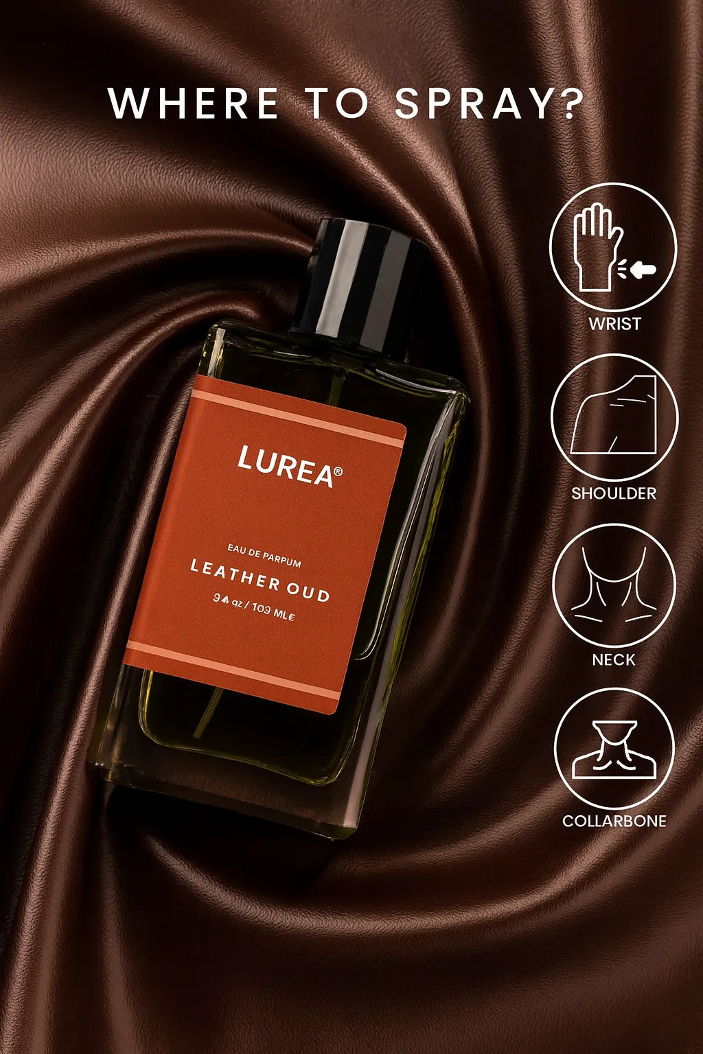 LUREA Leather Oud – Eau de Parfum