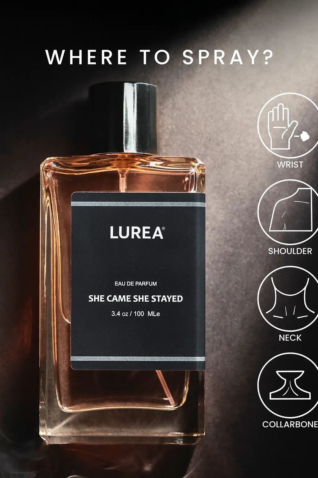 LUREA She Came She Stayed – Eau de Parfum