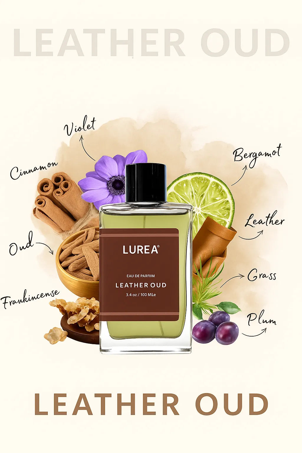 LUREA Leather Oud – Eau de Parfum